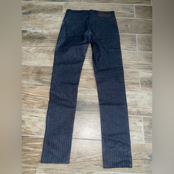 Naked and Famous Denim jeans- super guy indigo herringbone - Picture 2 of 5